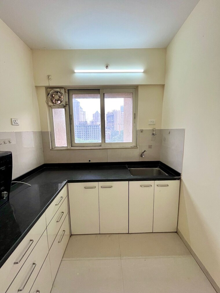 Kitchen, raunak-heights 1 Bedroom 400 Sq.Ft. Apartment In Ghodbunder Road Thane 9676445