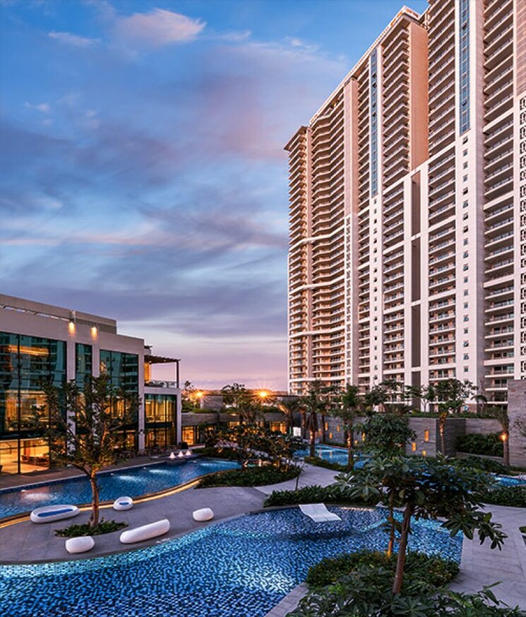 Exterior View, dlf-the-arbour 4 Bedroom 3900 Sq.Ft. Apartment In Sector 63 Gurgaon 9676448