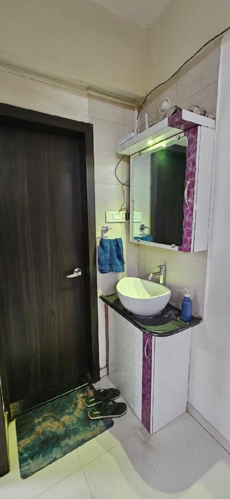 Bathroom, namrata-neelambari 2 Bedroom 770 Sq.Ft. Apartment In Wakad Pune 9676543