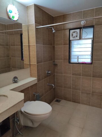 Bathroom in 1 BHK Apartment at Lapis Lazuli Apartment, Koregaon Park – for Rent