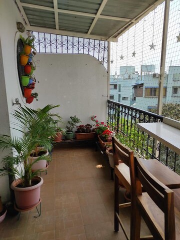 Balcony in 1 BHK Apartment at Lapis Lazuli Apartment, Koregaon Park – for Rent
