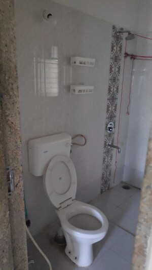 Bathroom in 3 BHK Apartment at Kohinoor Viva City, Dhanori – for Rent