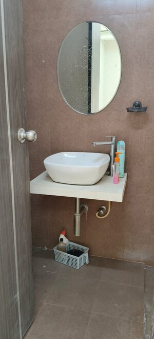 Bathroom in 1 BHK Apartment at Vihang Golden Hills, Owale – for Sale