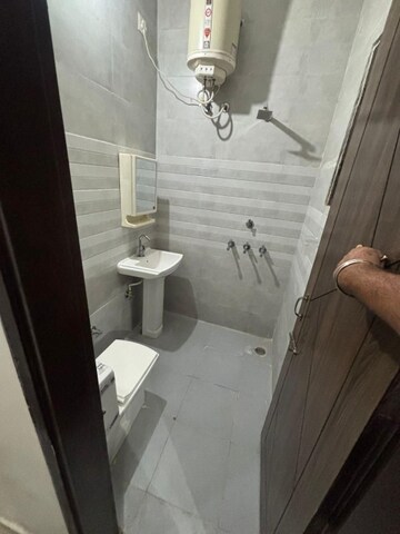 Bathroom in 1 BHK Apartment at Kharar Mohali Road – for Rent