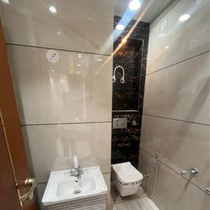 Bathroom in 4 BHK Builder Floor at Dwarka – for Sale