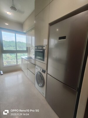 Kitchen in 2 BHK Apartment at Hiranandani Castle Rock, Powai – for Rent