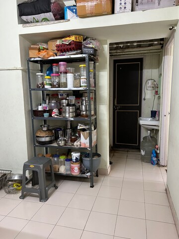 Living Room in 1 BHK Apartment at Goel Ganga Kunj, Vishrantwadi – for Sale