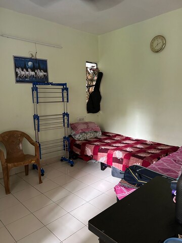 Living Room in 1 BHK Apartment at Goel Ganga Kunj, Vishrantwadi – for Sale