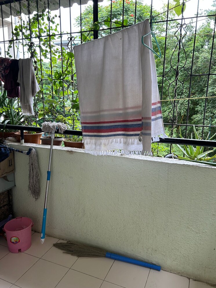 Balcony, goel-ganga-kunj 1 Bedroom 625 Sq.Ft. Apartment In Vishrantwadi Pune 9676811