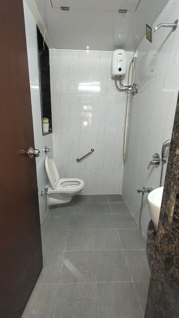 Attached Bathroom in 1 BHK Apartment at Navnit CHS, Andheri West – for Rent