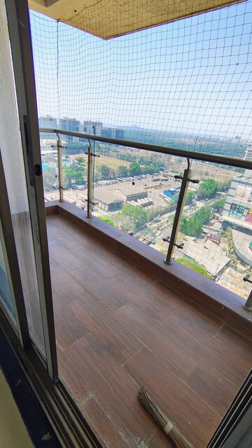Balcony in 2 BHK Apartment at Chirag Bhagat Grandeur, Malad West – for Rent