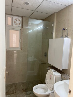 Bathroom in 3 BHK Apartment at Amrapali Heartbeat City, Sector 107 – for Sale