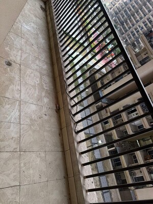 Balcony in 2 BHK Apartment at Gaur Yamuna City 16th Park View, Gaur Yamuna City – for Rent