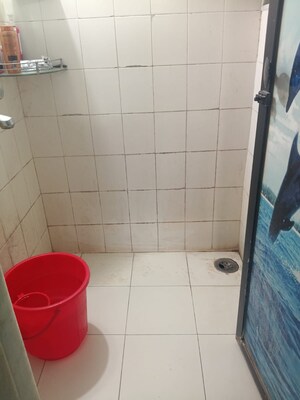 Bathroom in 1 BHK Apartment at Kanakia Sanskruti, Kandivali East – for Rent