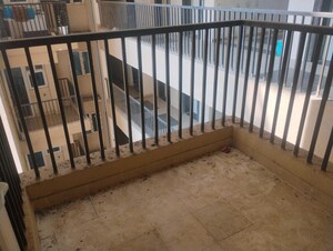 Balcony in 2 BHK Apartment at Gaur Yamuna City 16th Park View, Gaur Yamuna City – for Sale