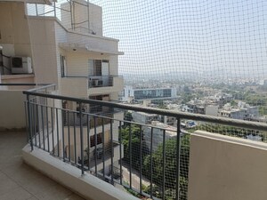 Balcony in 1 RK Builder Floor at Mittal Cosmos Executive Apartment, Sector 2 – for Rent