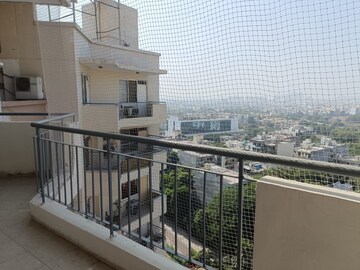 Balcony in 1 RK Builder Floor at Mittal Cosmos Executive Apartment, Sector 2 – for Rent