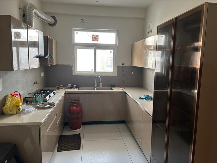 Kitchen, pir machalla 3 Bedroom 1200 Sq.Ft. Apartment In Pir Machalla Zirakpur 9677325