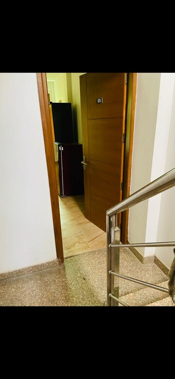 Staircase in Studio Builder Floor at DLF City Phase III, Sector 24 – for Rent