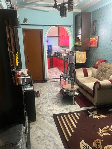 Living Room in 1 BHK Builder Floor at Vaishali Sector 5 – for Rent