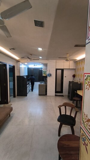 Living Room in 2 BHK Apartment at Colaba – for Rent