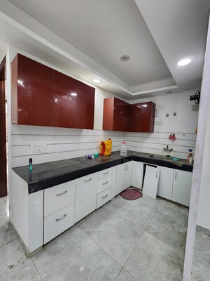 Kitchen in 2 BHK Builder Floor at Chattarpur – for Rent