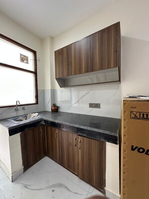 Kitchen in 1 RK Builder Floor at DLF City Phase III, Sector 24 – for Rent