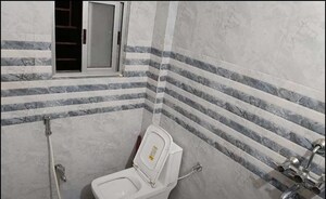 Bathroom in 3 BHK Apartment at Baradwari – for Rent