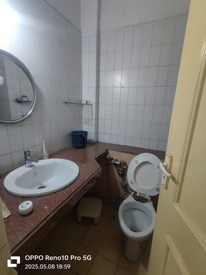 Bathroom in 2 BHK Apartment at Powai Vihar, Powai – for Rent