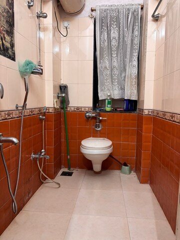 Bathroom in 3 BHK Apartment at Khar West – for Rent
