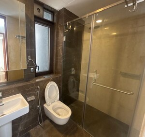 Bathroom in 2 BHK Apartment at Lodha The Park, Worli – for Rent