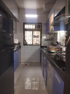 Kitchen in 2 BHK Apartment at Dosti Vihar, Samata Nagar – for Sale