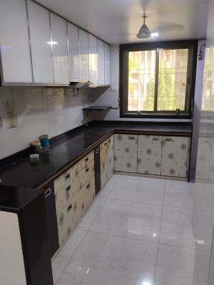 Kitchen in 3 BHK Apartment at Kopar Khairane – for Rent