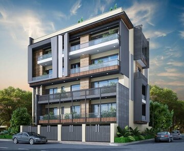 2 BHK Builder Floor – Exterior View View at Vishnu Garden - for Sale