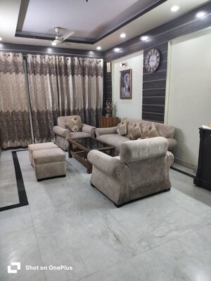 Living Room in 3 BHK Apartment at Sector M 1 – for Sale