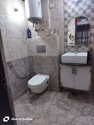 Bathroom in 3 BHK Apartment at Sector M 1 – for Sale