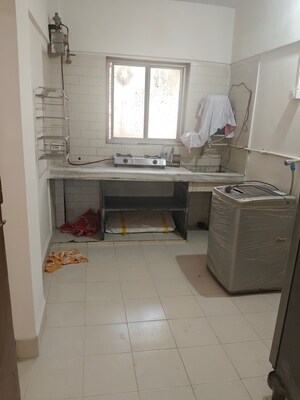 Kitchen in 1 BHK Apartment at New Om Sai CHS, Andheri East – for Rent