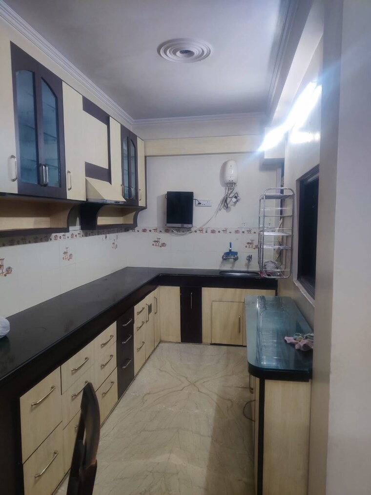 Kitchen, modi nagar 2 Bedroom 1000 Sq.Ft. Builder Floor In Modi Nagar Jaipur 9678090