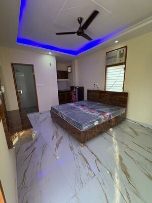 Bedroom in 1 RK Builder Floor at DLF City Phase III, Sector 24 – for Rent