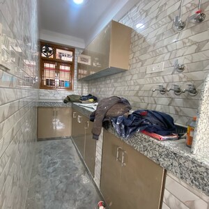 Kitchen in 1 BHK Builder Floor at Chattarpur – for Rent