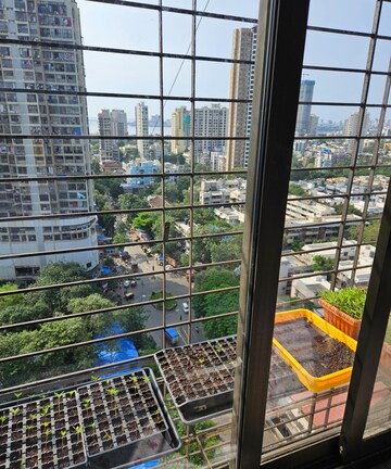 Balcony in 3 BHK Apartment at Sanghvi Aaditya Elegance, Matunga West – for Sale