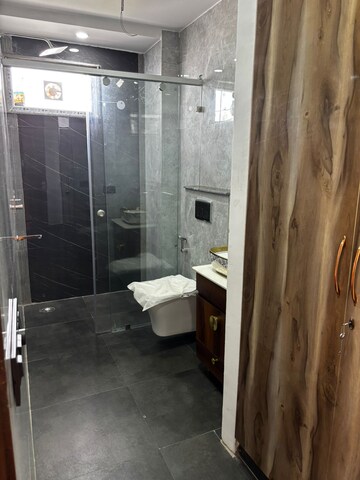 Bathroom in 4 BHK Builder Floor at Sushant Lok I – for Sale