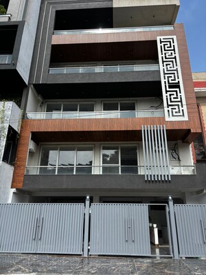 4 BHK Builder Floor – Exterior View View at Sushant Lok I - for Sale