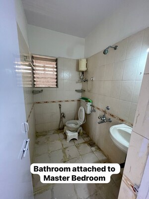 Bathroom in 2 BHK Apartment at Vanita Chs Vartak Nagar, Vartak Nagar – for Rent