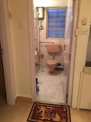 Bathroom in 1 BHK Apartment at Bandra West – for Rent