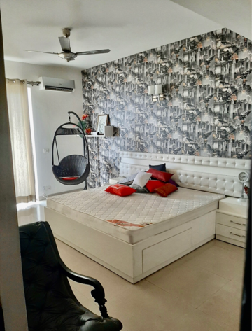 Master Bedroom in 3 BHK Apartment at Puri Pranayam, Sector 82 – for Sale