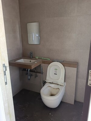 Bathroom in 3 BHK Apartment at Malad East – for Rent