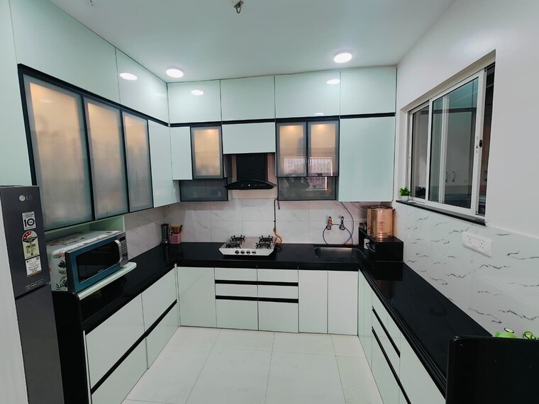 Kitchen, panchshil-eon-free-zone 4 Bedroom 3000 Sq.Ft. Apartment In Kharadi Pune 9679446