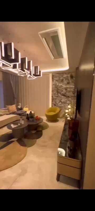 Living Room in 3 BHK Apartment at Sheth Avalon, Laxmi Nagar – for Sale