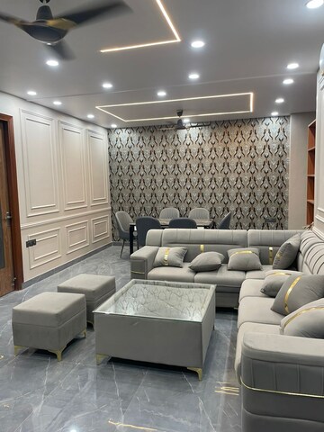 Living Room in 3 BHK Builder Floor at RWA Apartments Sector 41, Sector 41 – for Rent